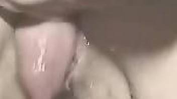 Nice pussy fucking leads to repeated orgasms here